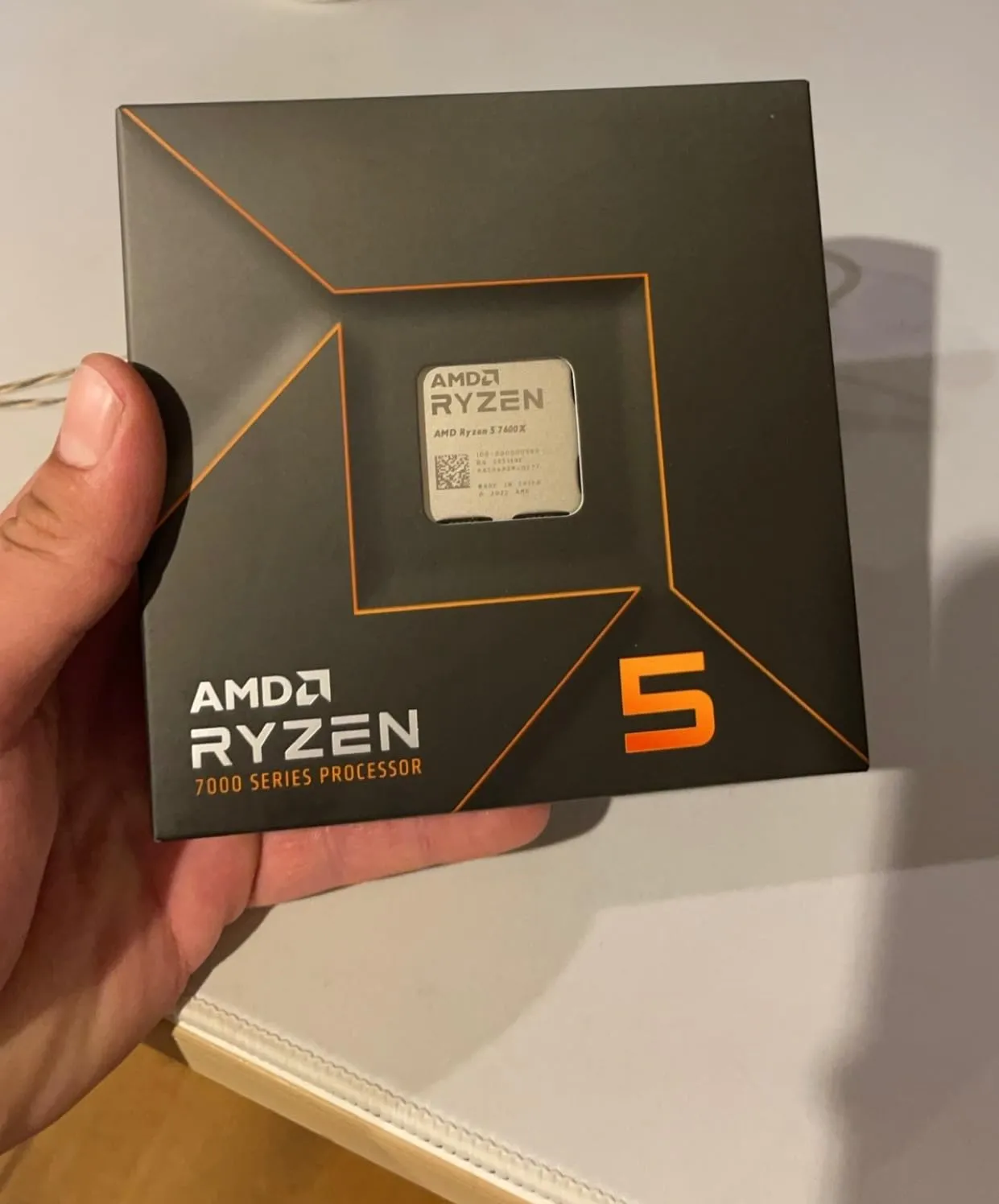 AMD Ryzen 5 7600X Prozessor AM5 6-Kern bis 5,3 GHz