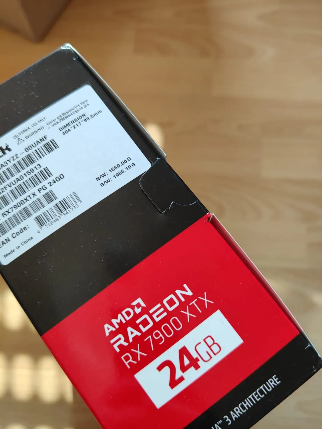 ASRock Phantom RX 7900 XTX Grafikkarte 24GB GDDR6