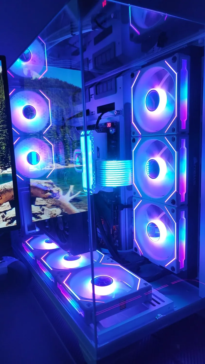 Lian Li O11 Vision O11VW.US PC-Gehause Weiss Glas