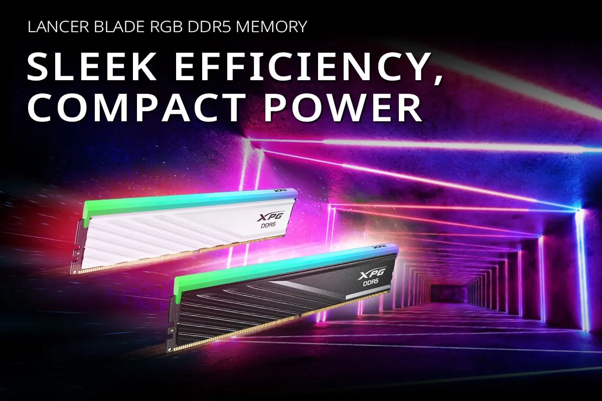 XPG Lancer Blade RGB RAM 32GB DDR5-6000 Weiß