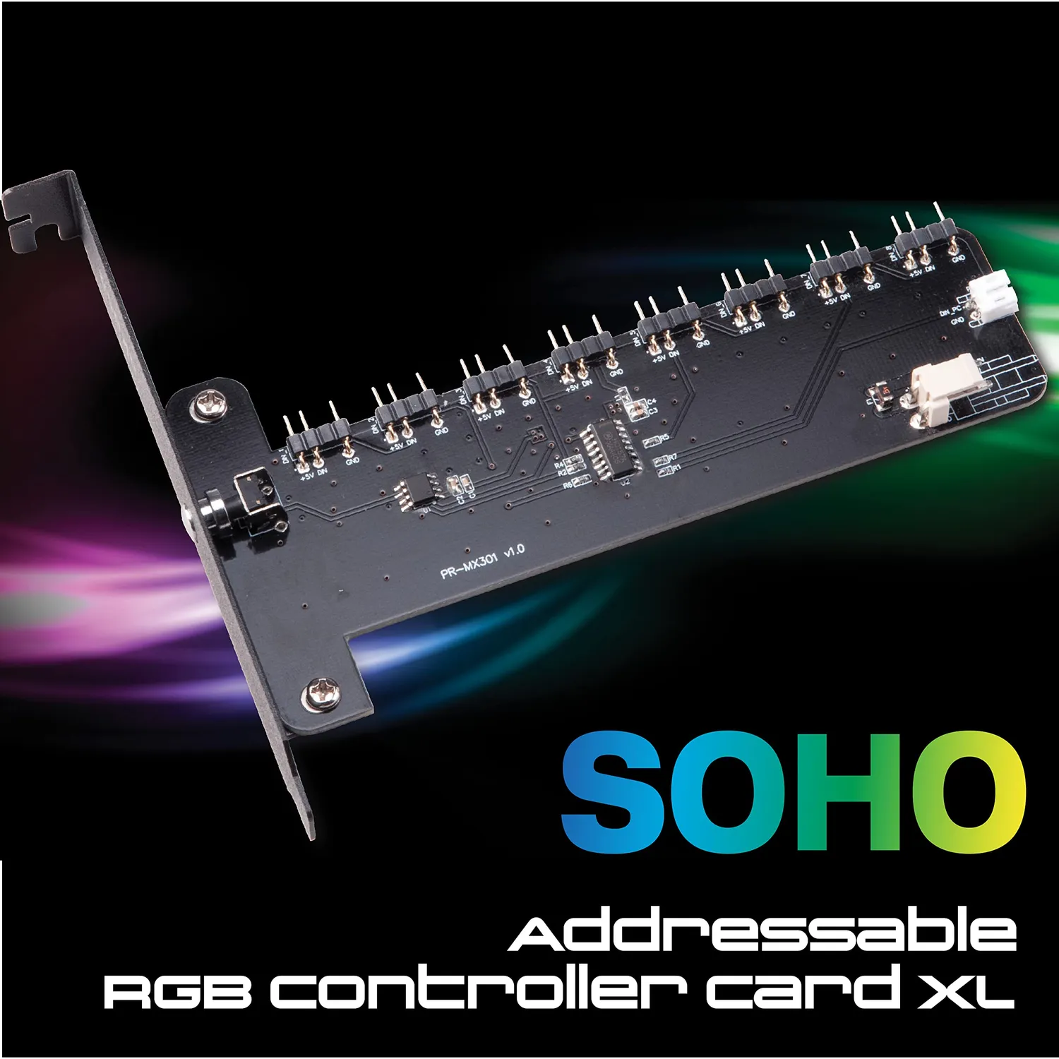 Akasa Soho AK-RLD-04 ARGB Controller 8-Kanal PCI