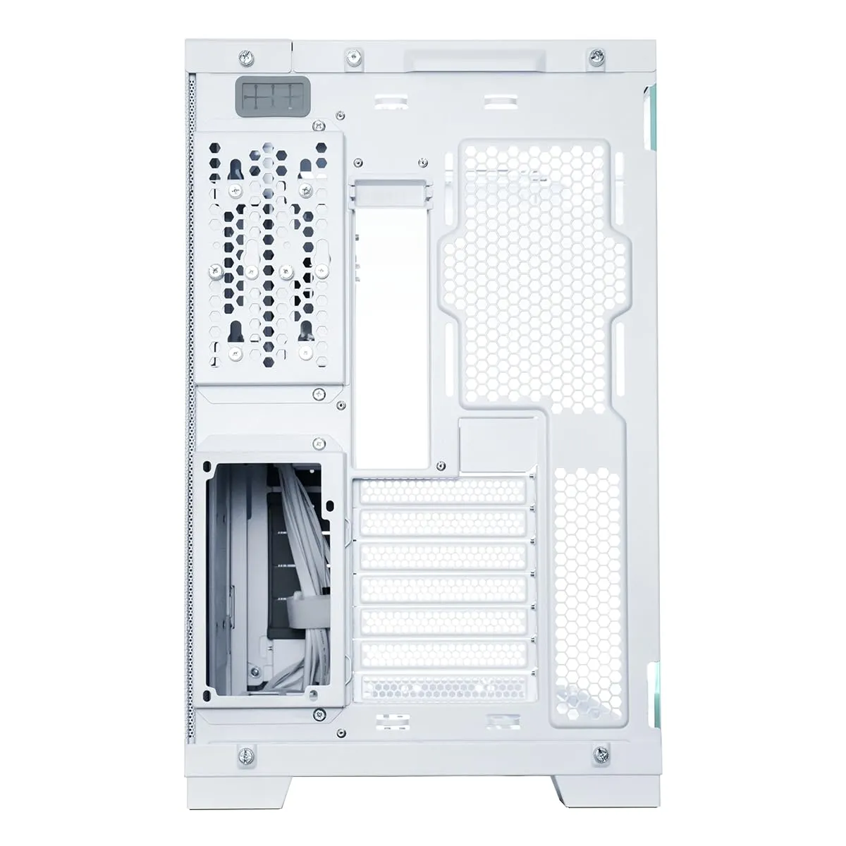 Lian Li O11D EVO RGB Gehäuse White E-ATX Glas Dual-Chamber
