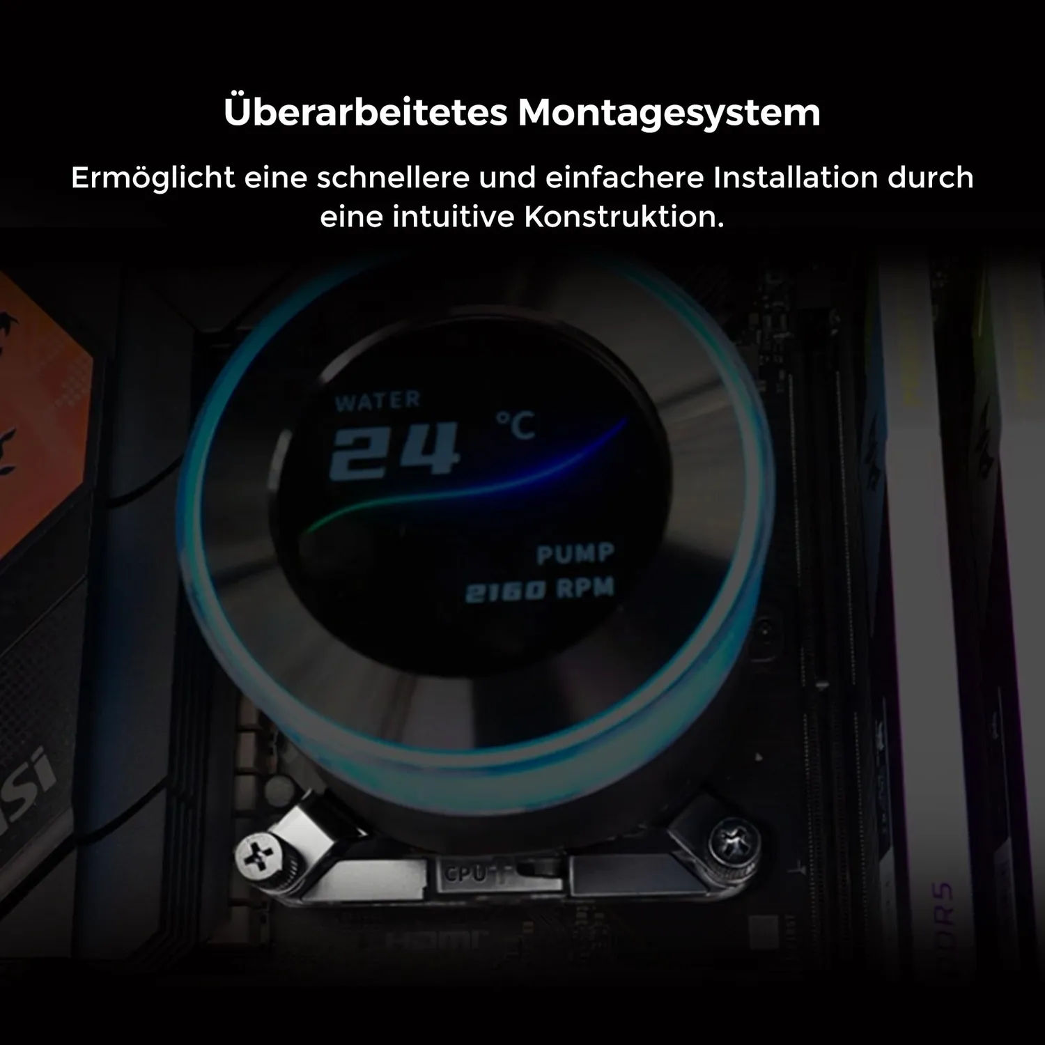 Lian Li HydroShift II LCD-C 360 TL Wireless Wasserkühlung Weiß