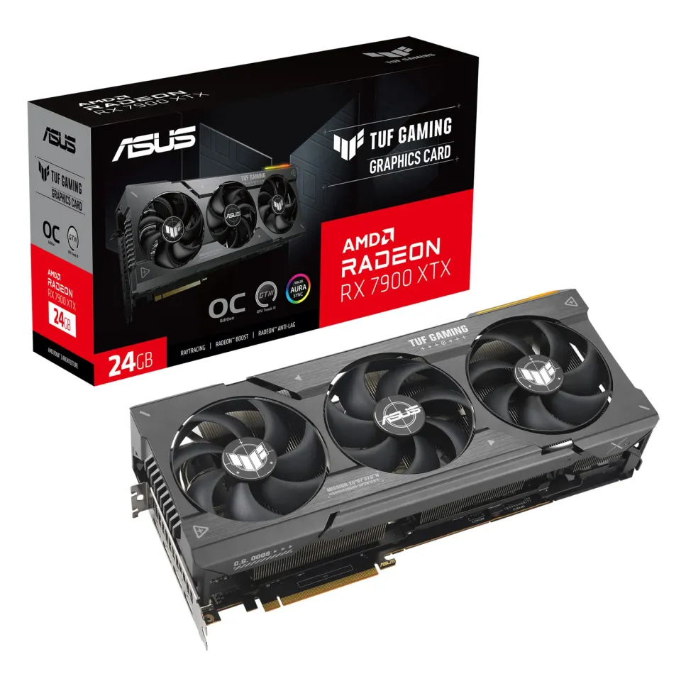 ASUS TUF RX7900XT-O20G Grafikkarte 20GB GDDR6 OC Edition