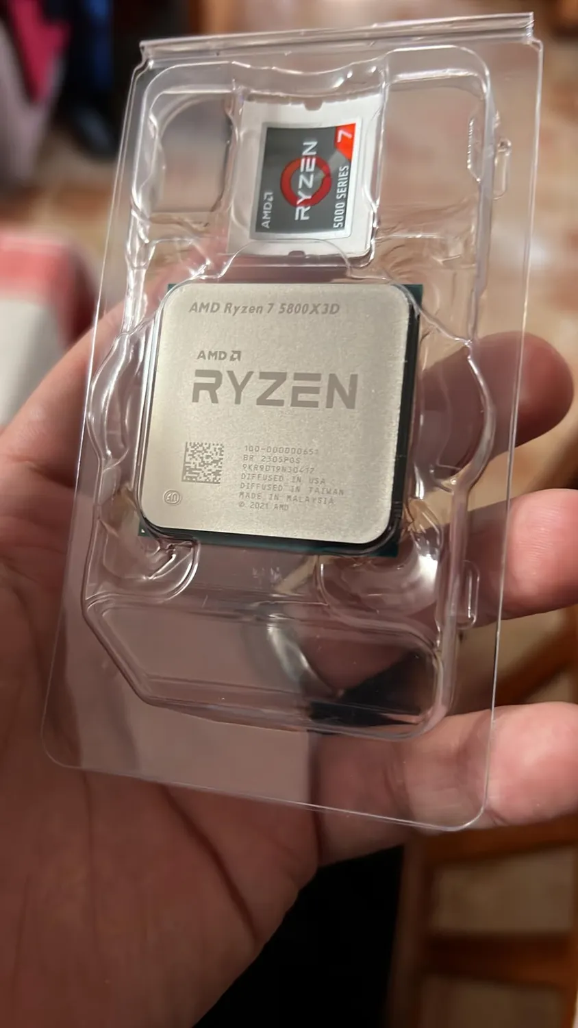 AMD Ryzen 7 5800X3D Prozessor AM4 8-Kern bis 4,5 GHz