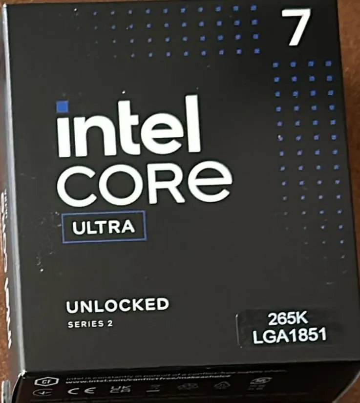 Intel Core Ultra 7 265K Prozessor LGA1851 5,5 GHz