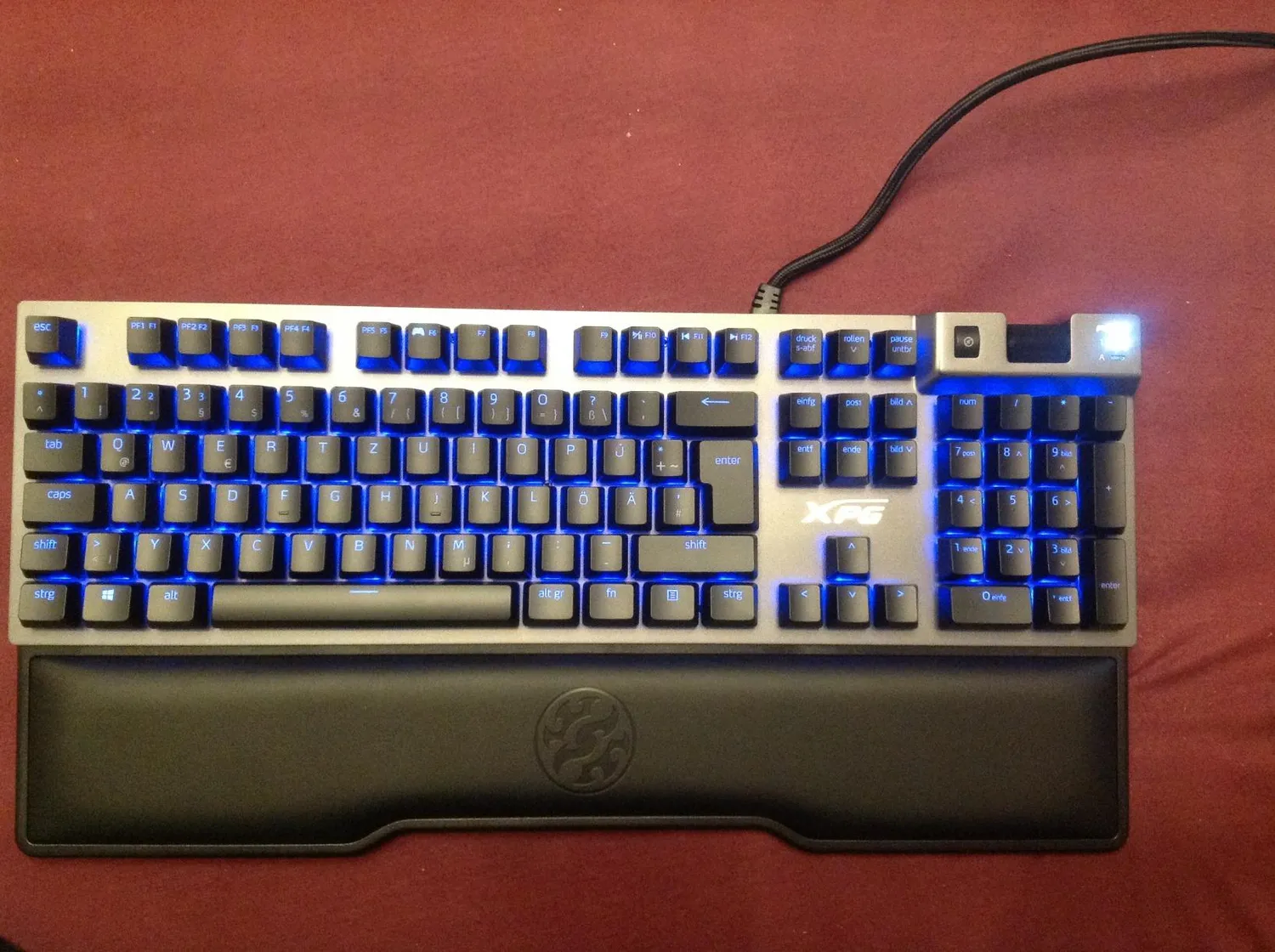 XPG Summoner Gaming-Tastatur Cherry MX Silver QWERTZ