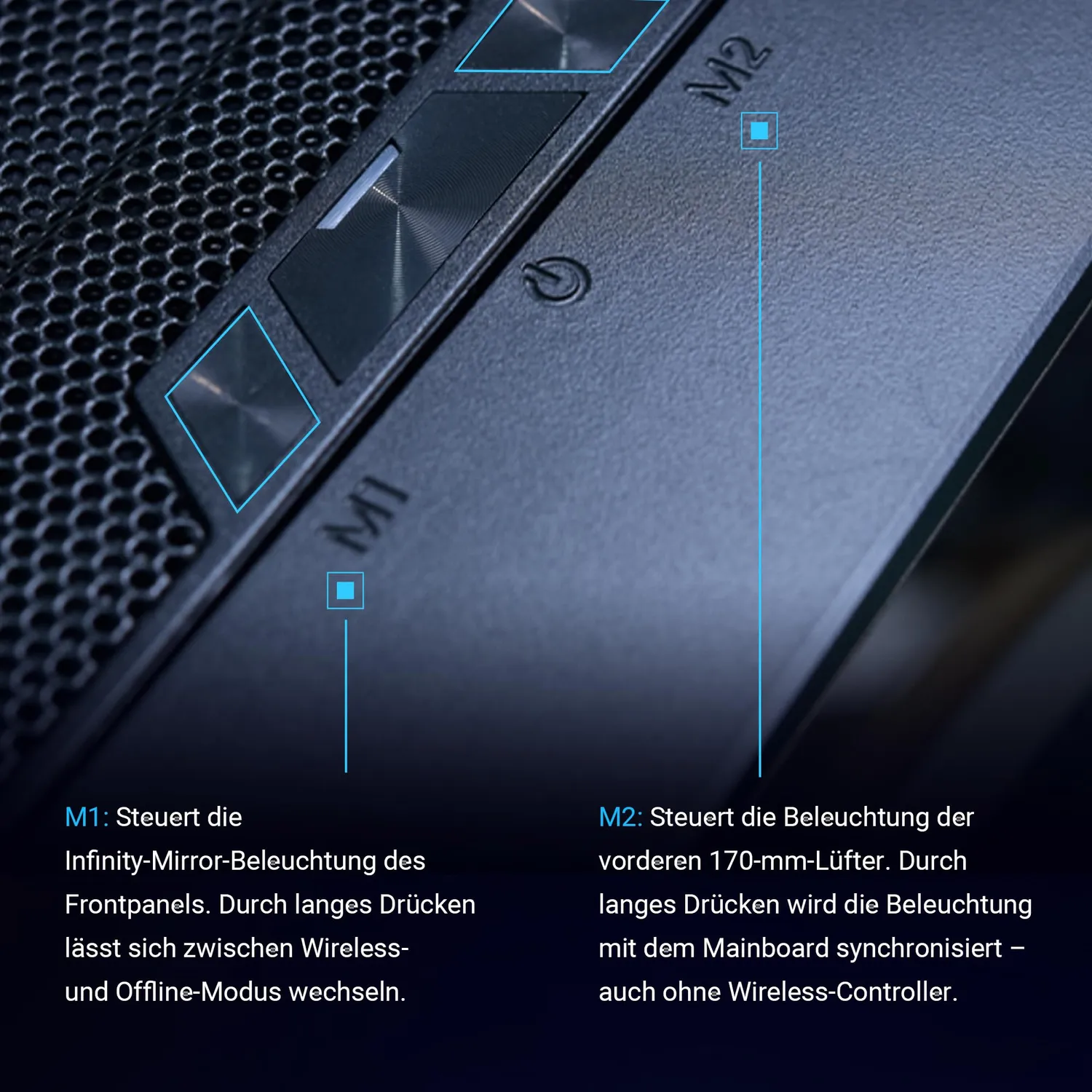 Lian Li LANCOOL 217 INF Midi-Tower Gehäuse schwarz