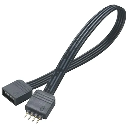 Akasa AK-CBLD01-20BK LED RGB Verlängerungskabel 4-Pin