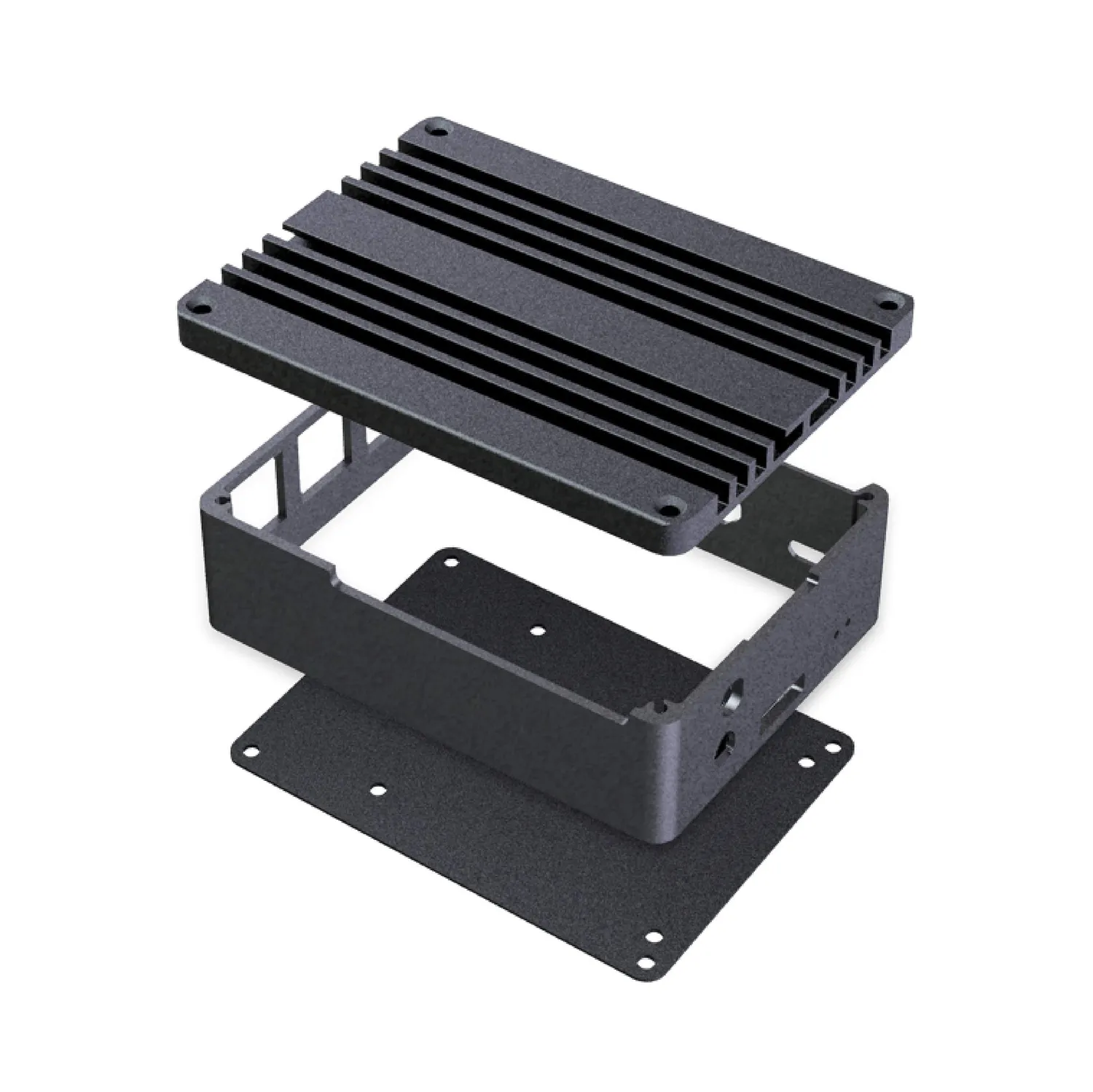 Akasa Pi A-RA03-M1B Raspberry Pi Gehäuse Passiv schwarz
