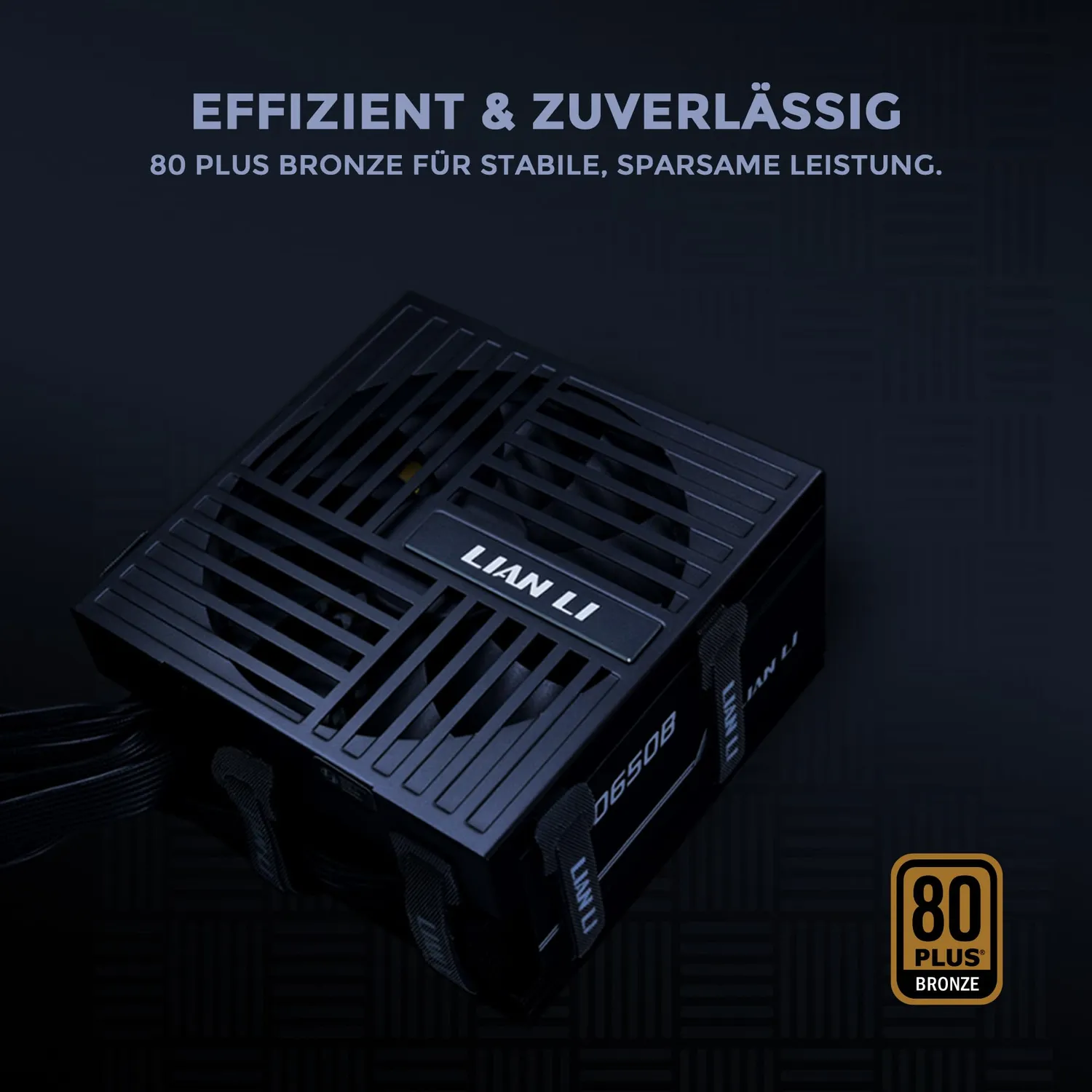 Lian Li RB 750W Netzteil Bronze teilmodular ATX 3.1