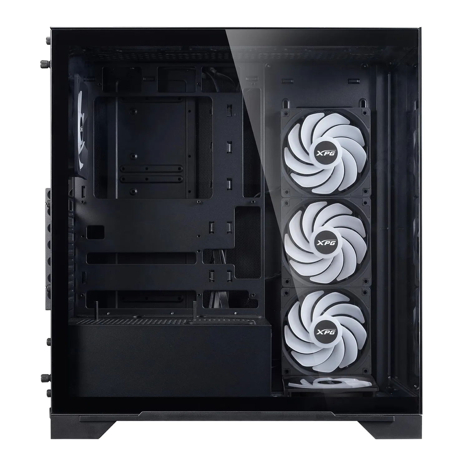 XPG Invader X BTF Midi-Tower Gehäuse Schwarz ARGB