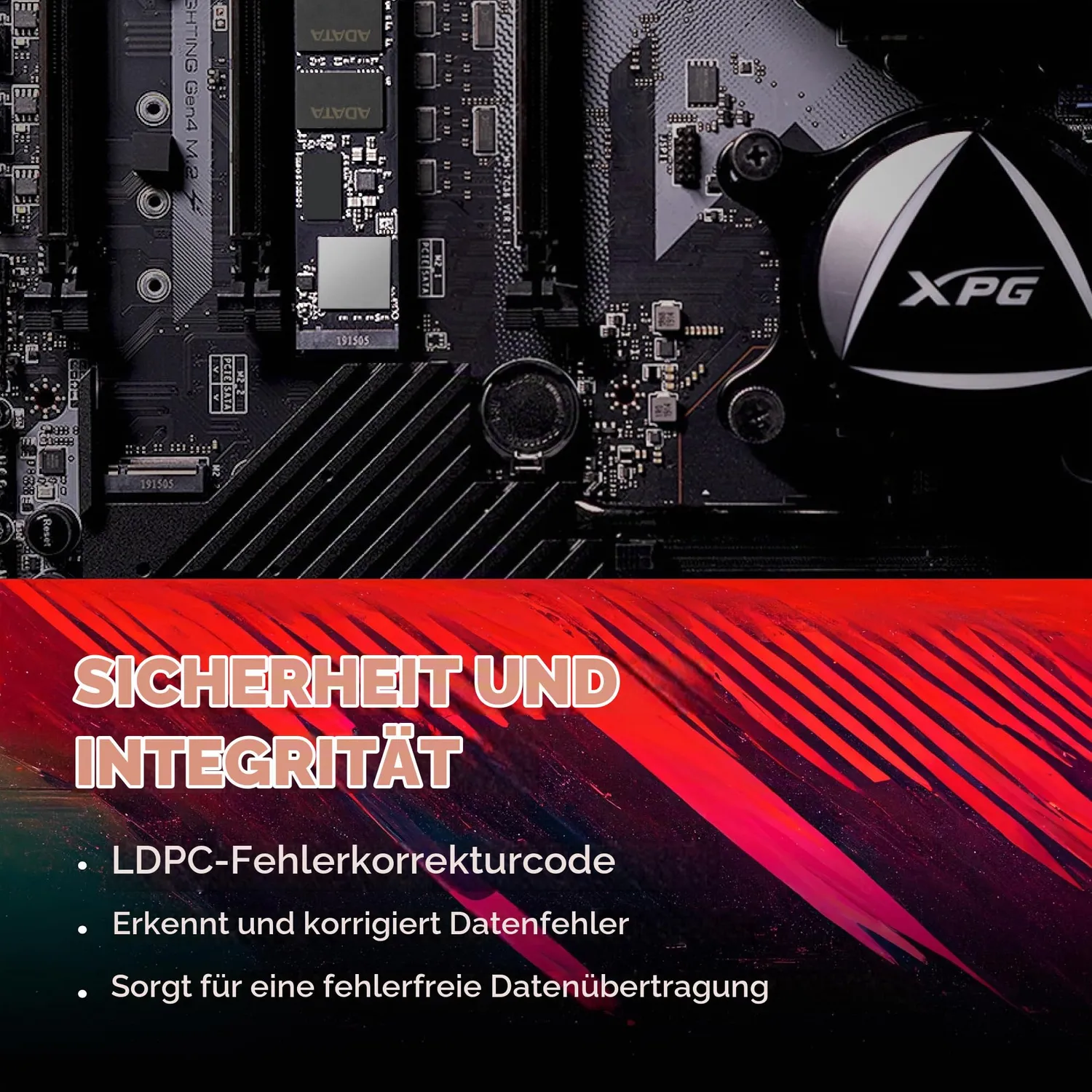XPG Gammix S70 Blade 4TB M.2 SSD PCIe Gen4 für PS5