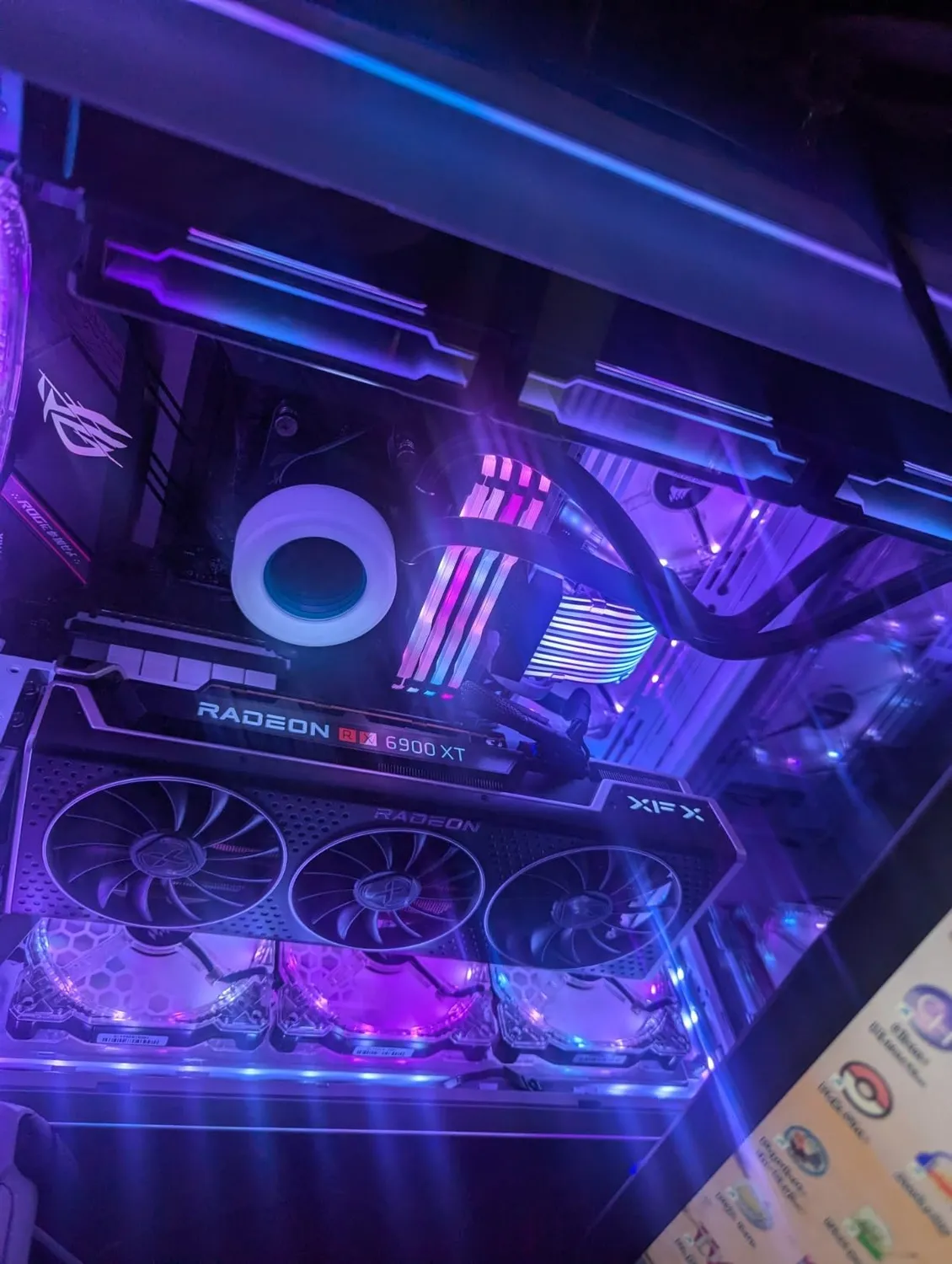 Lian Li O11D EVO RGB Gehäuse White E-ATX Glas Dual-Chamber