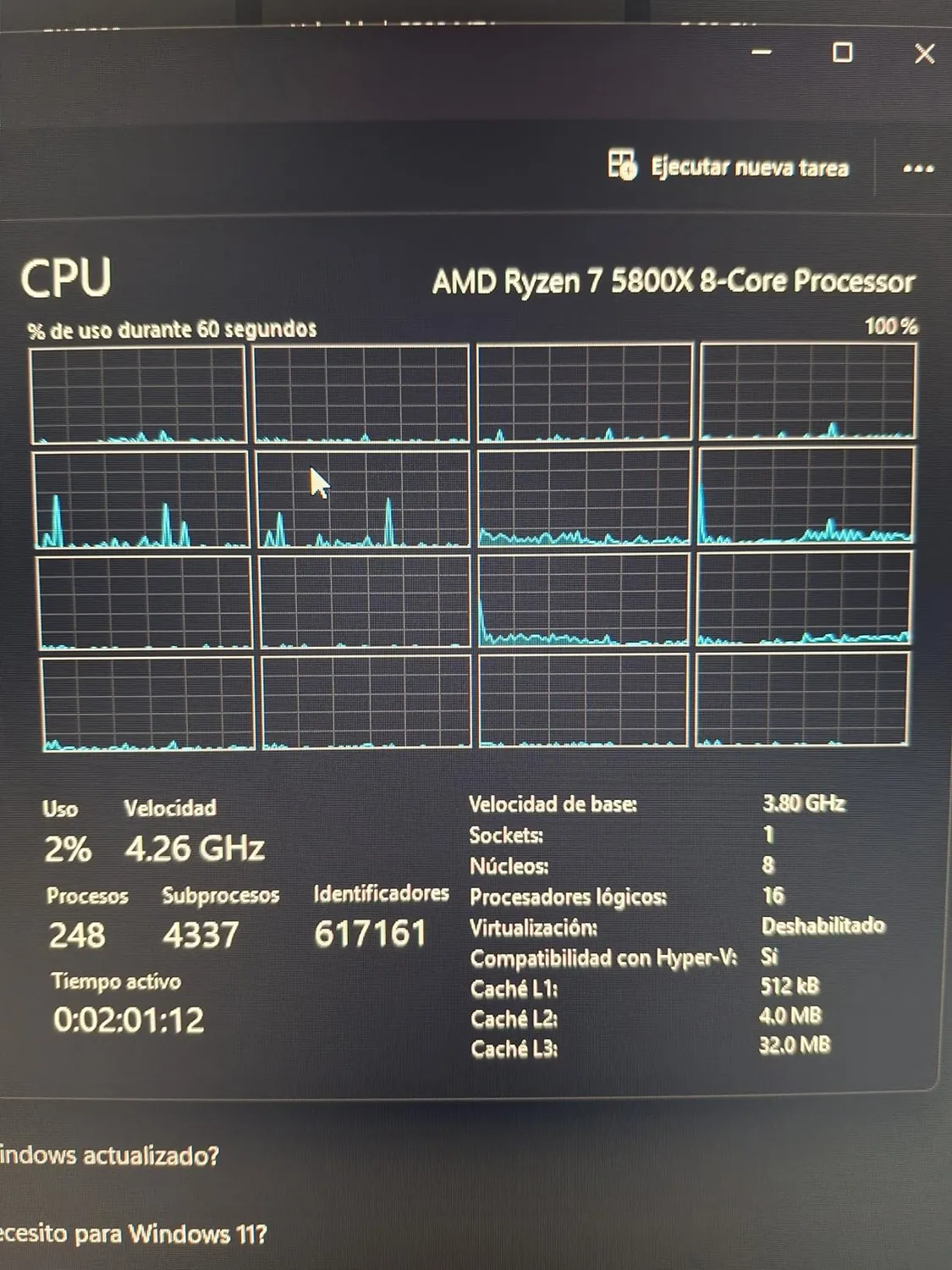 AMD Ryzen 7 5800X Prozessor AM4 8-Kern bis 4,7GHz