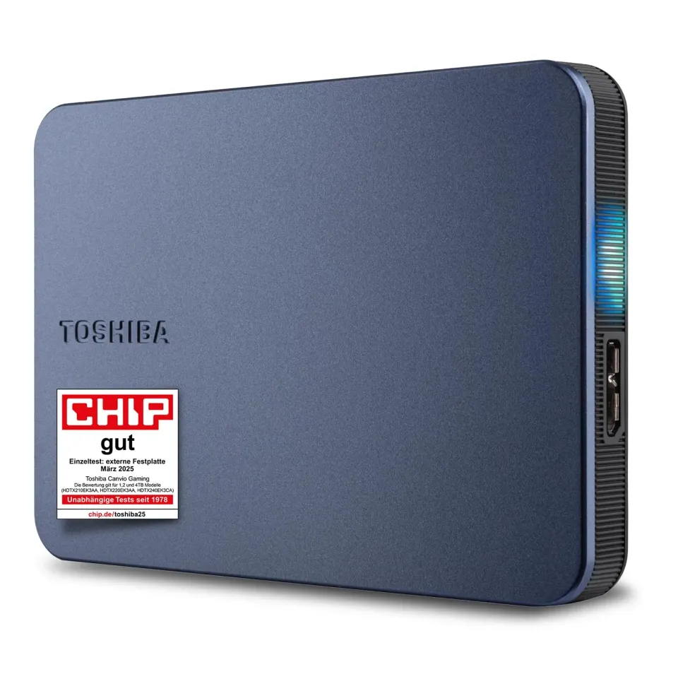 Toshiba Canvio Gaming 2TB externe Festplatte schwarz