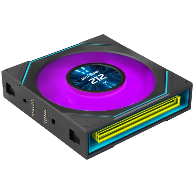 Lian Li UNI FAN SL-INF LCD FLEX Lüfter 120mm Schwarz