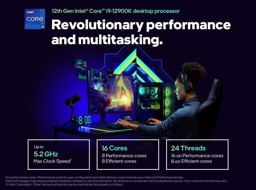Intel Core i9-12900K Prozessor LGA1700 5,2 GHz