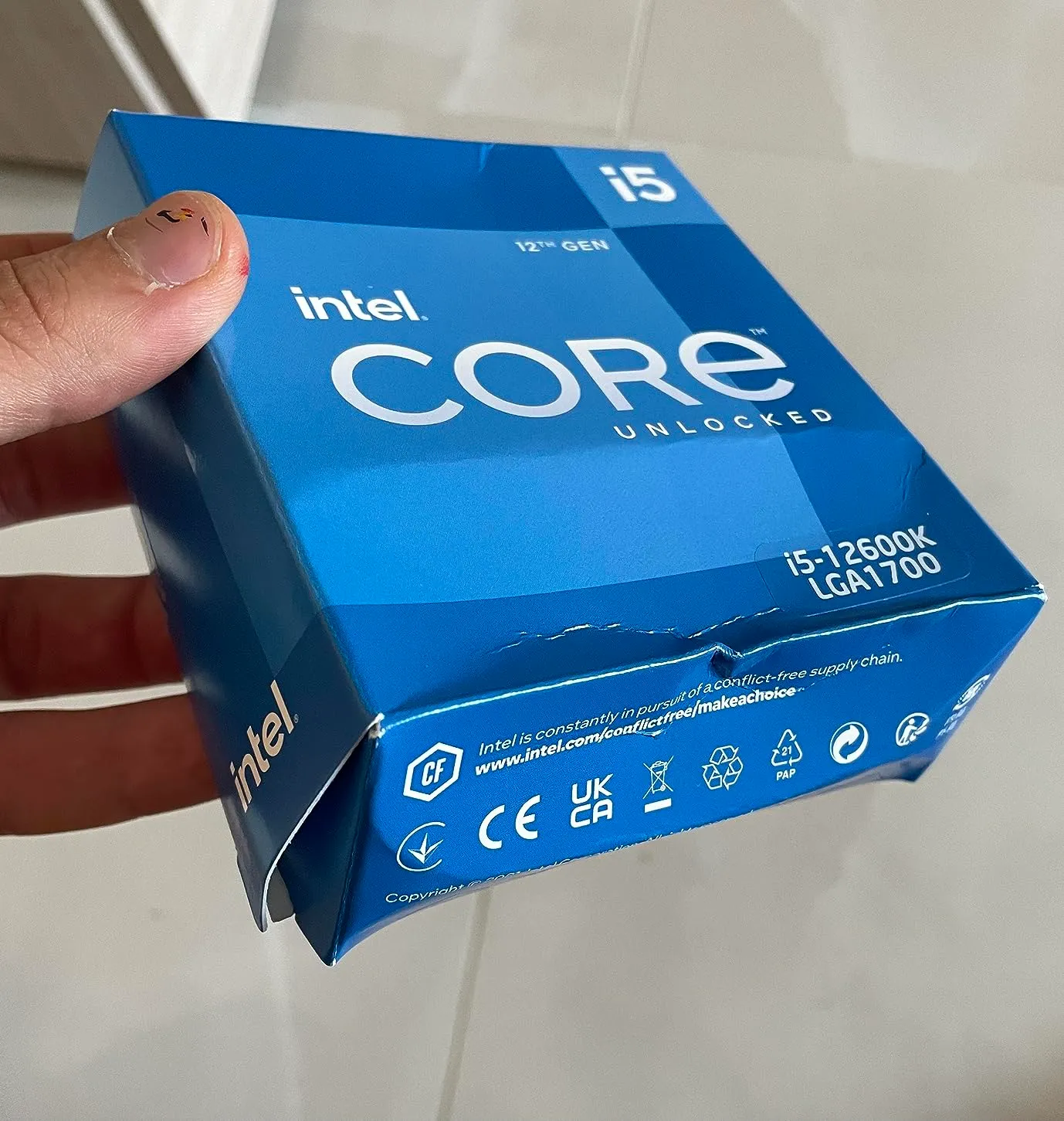 Intel Core i5-12600K Prozessor 10-Kerne LGA1700 4,9GHz Box