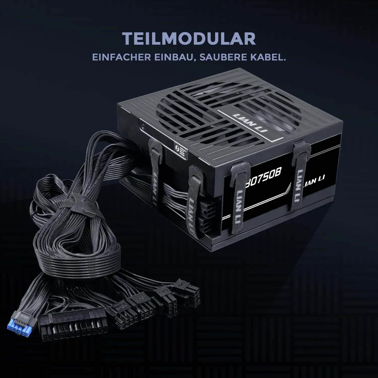 Lian Li RB 750W Netzteil Bronze teilmodular ATX 3.1