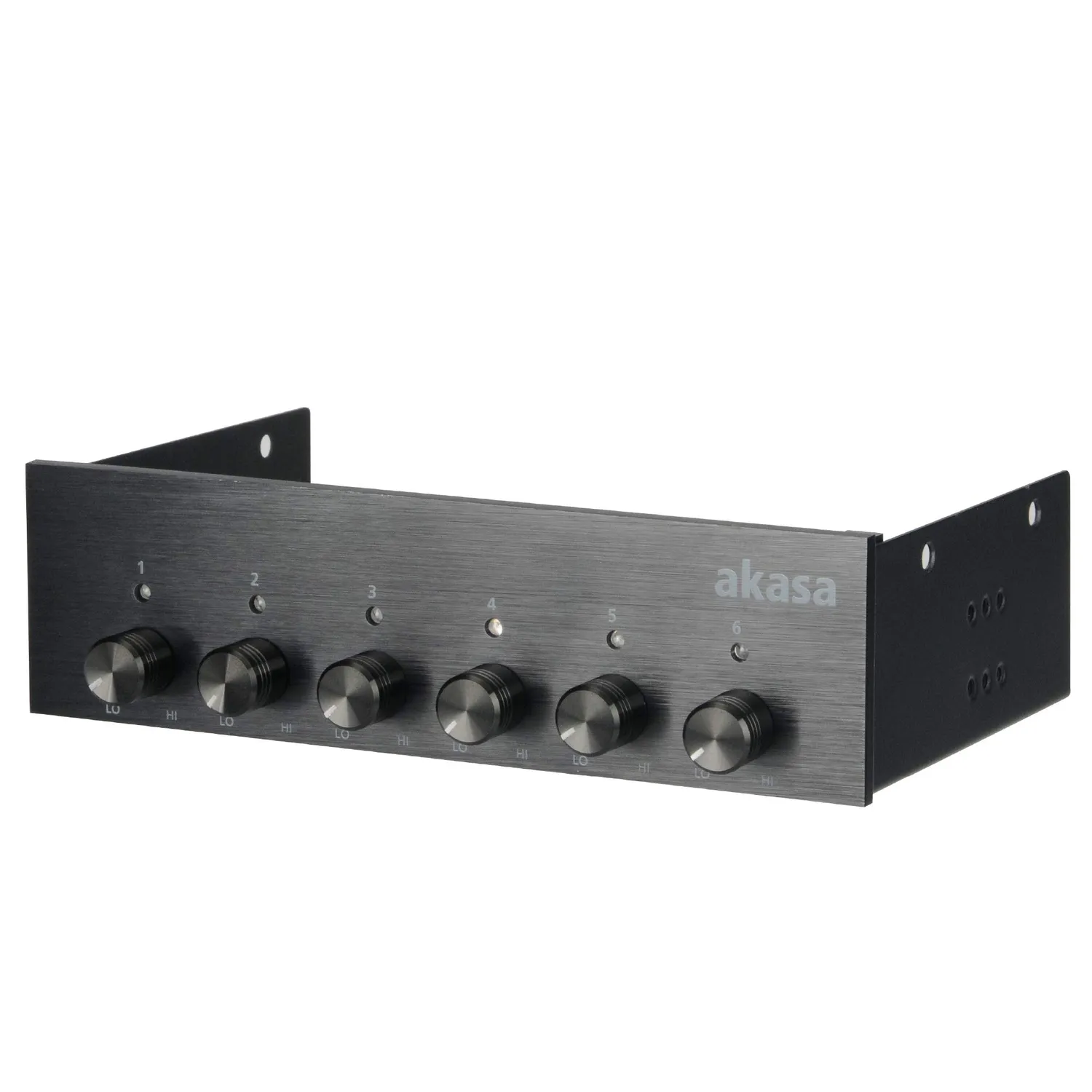 Akasa AK-FC-08BKV2 Lüftersteuerung 5,25 6-Kanal LED