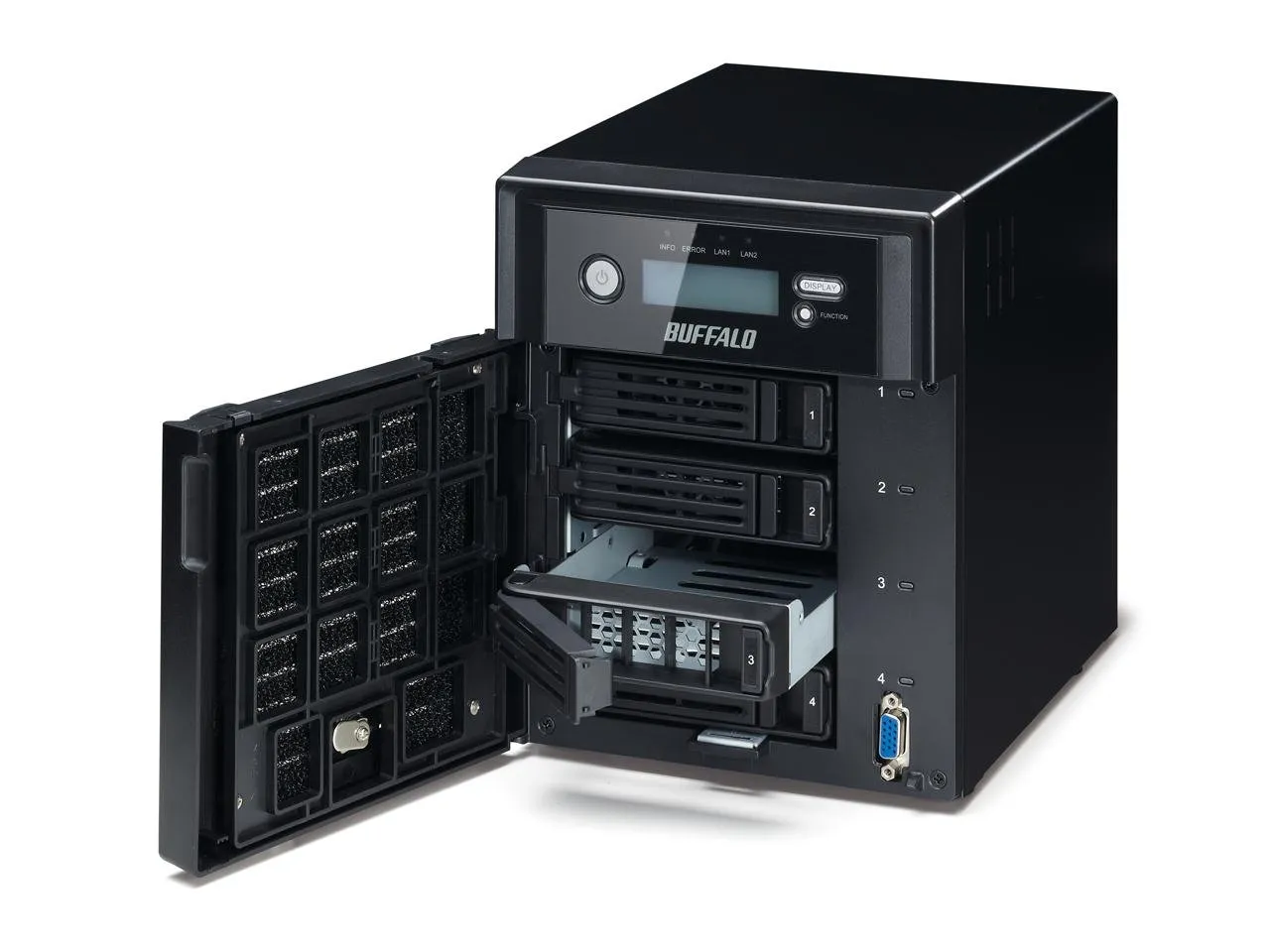 Buffalo TeraStation WS5400DR0804W2EU NAS 8TB schwarz Windows