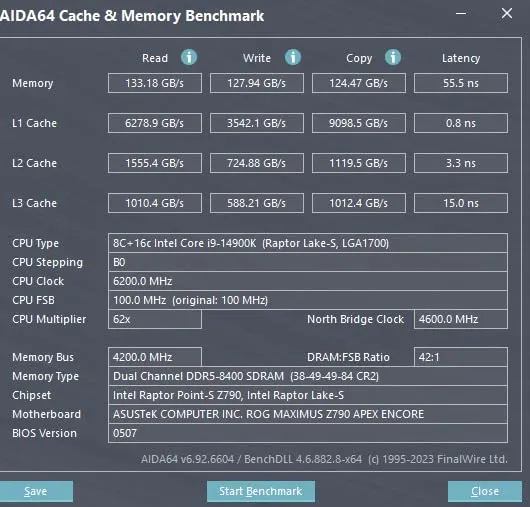 Intel Core i9-14900K Prozessor LGA1700 bis 6,0 GHz