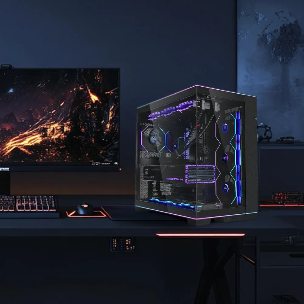 Lian Li O11D EVO RGB PC-Gehäuse schwarz ARGB