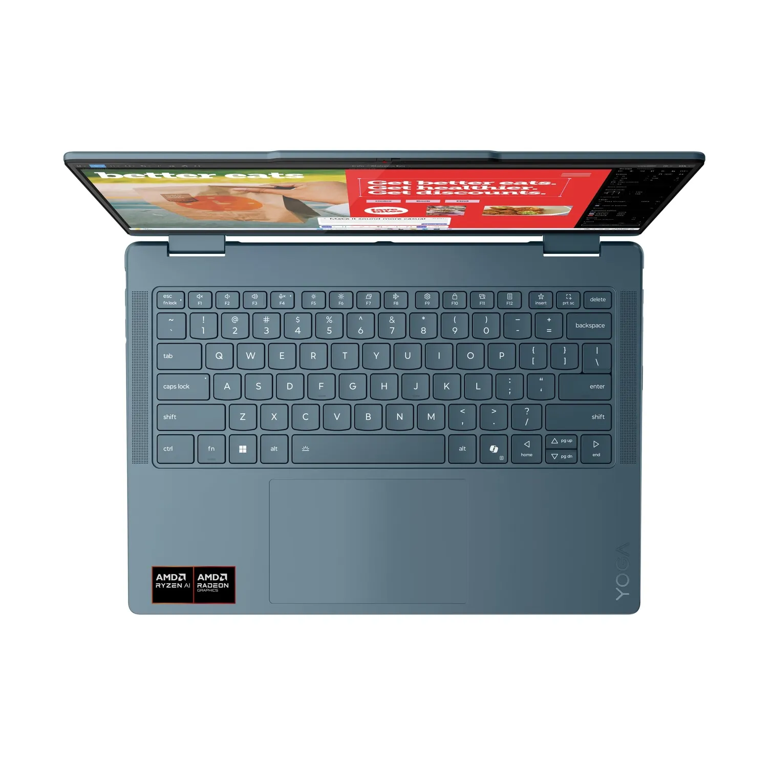 Lenovo Yoga 7 2-in-1 Convertible 14" OLED Ryzen AI 7 16GB 512GB