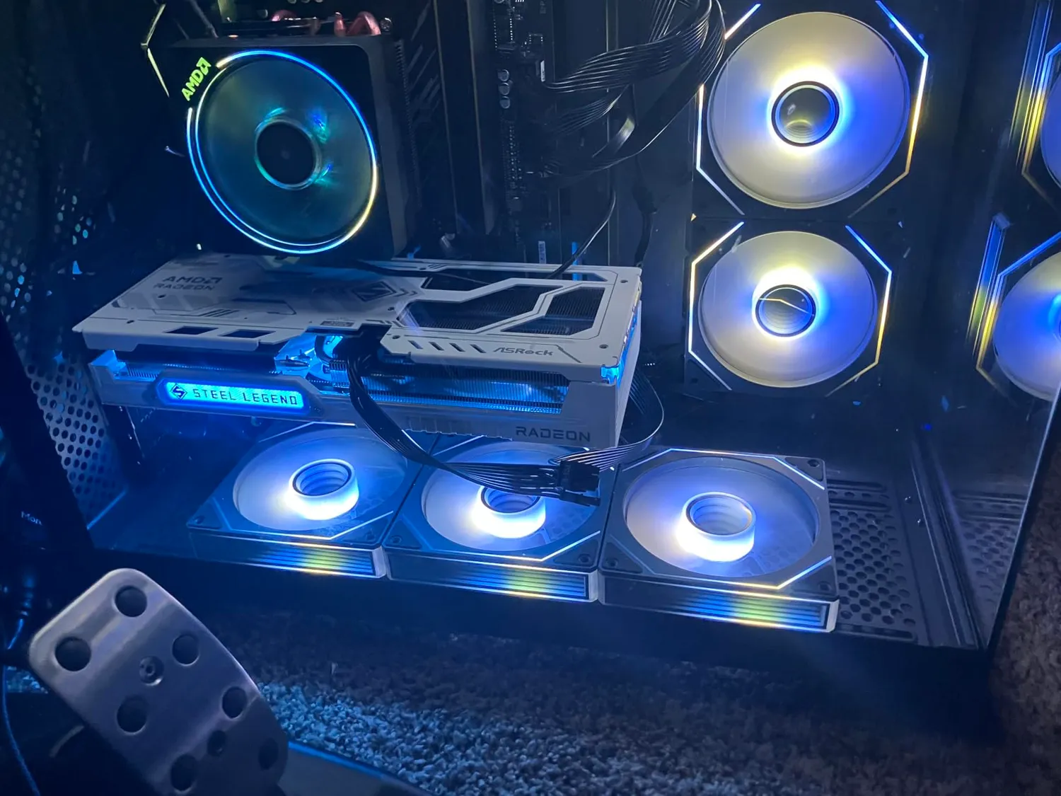 ASRock Steel Legend RX 9060 XT Grafikkarte 16GB OC
