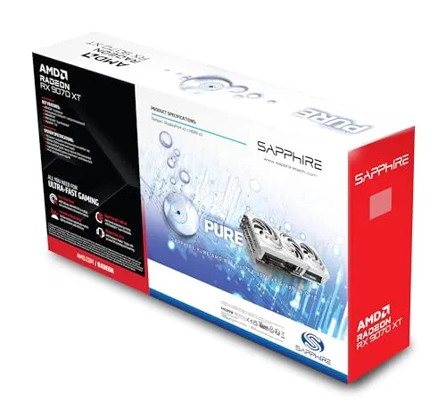 Sapphire Pure RX 9070 XT OC Grafikkarte 16GB weiß