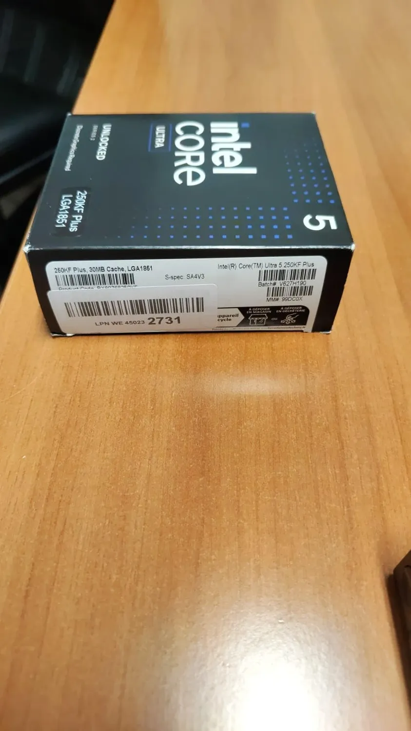 Intel Core Ultra 5 250KF Plus Prozessor 18 Kerne o. Grafik