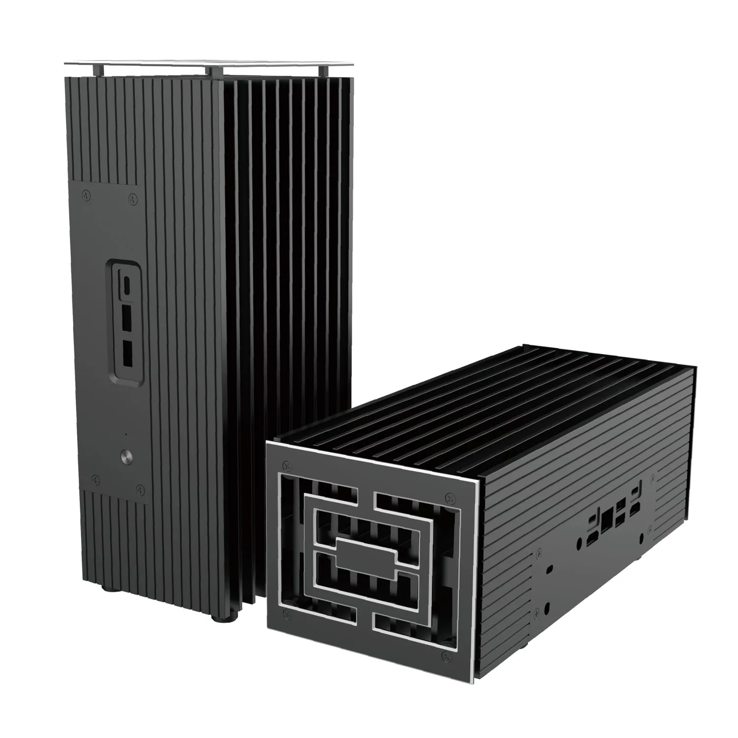 Akasa Plato RC A-NUC106-M1B Mini-PC Gehäuse für ASUS NUC 14/15