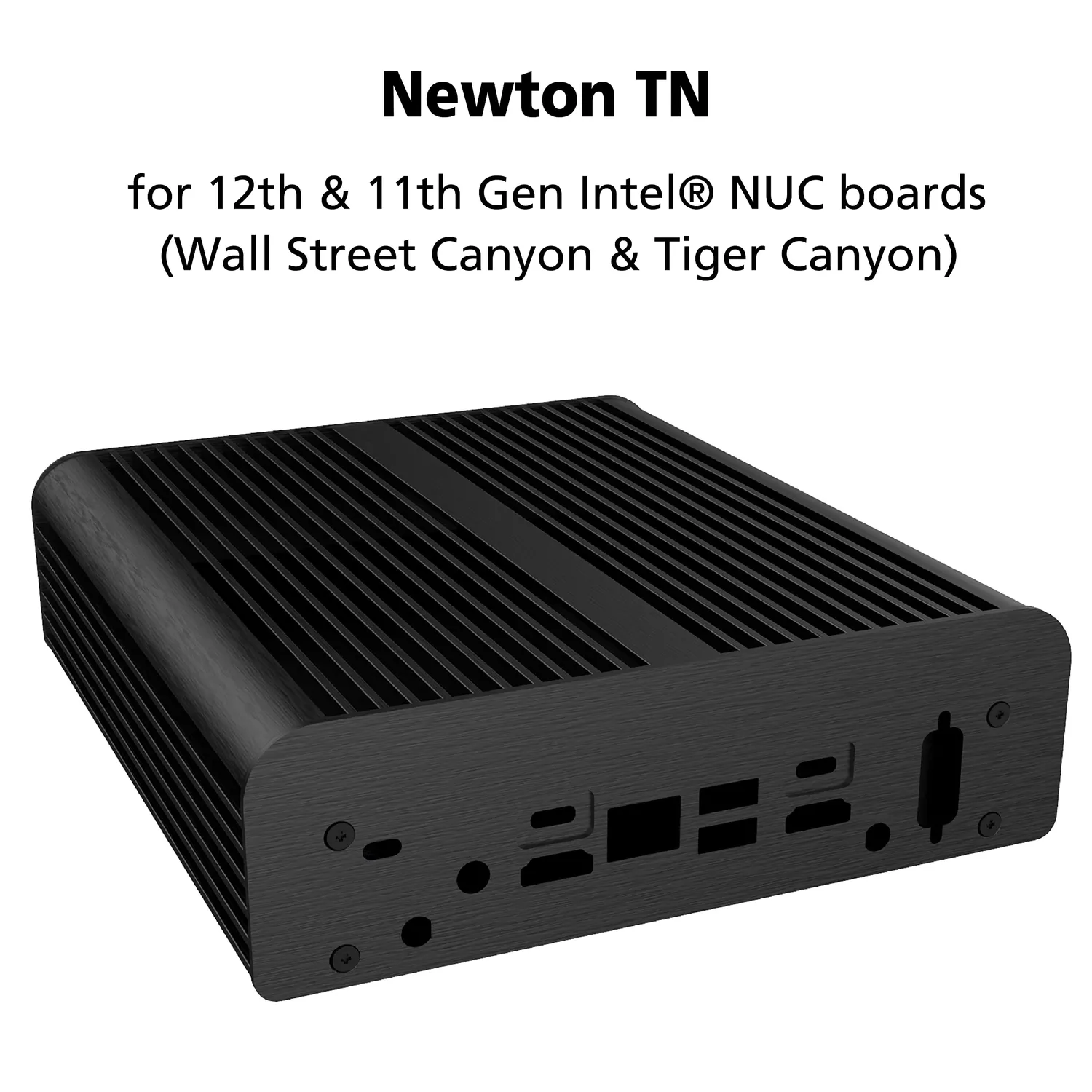 Akasa Newton TN A-NUC63-M1B Gehäuse NUC lüfterlos