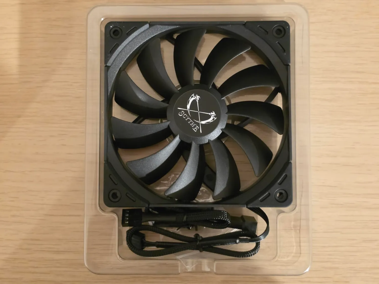 Scythe Kaze Flex II 120 PWM Lüfter 2000 U/min schwarz