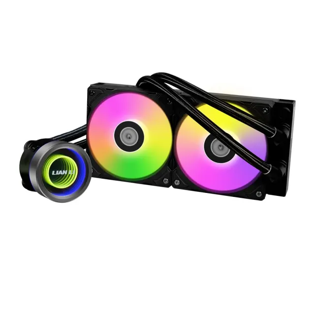Lian Li Galahad II Trinity Wasserkühlung Dual-Fan ARGB Schwarz