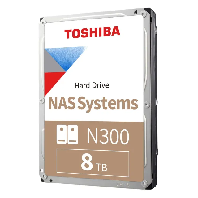 Toshiba N300 Festplatte 8TB NAS 7200rpm 256MB 3.5 Zoll