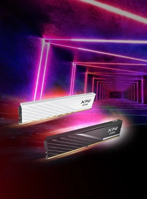 XPG Lancer Blade 32GB DDR5-6400 RAM weiß 2x16GB CL Low Profile