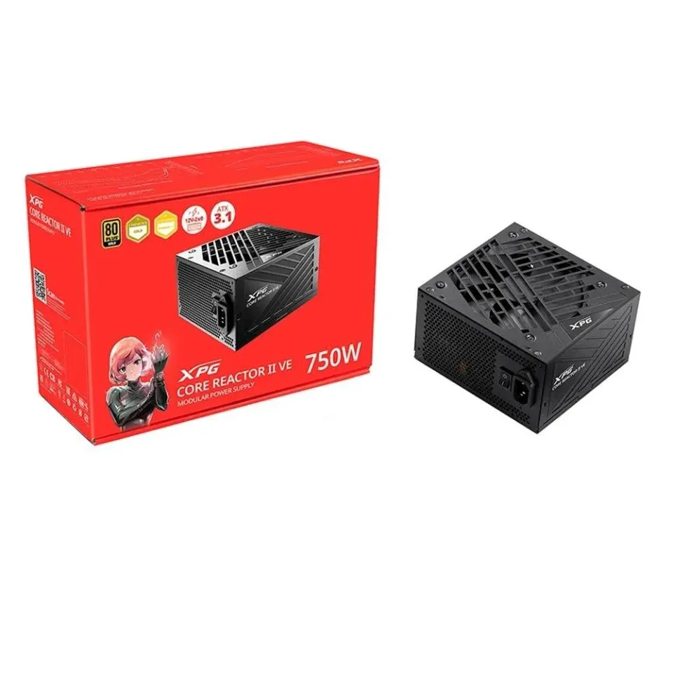 XPG Core Reactor II VE Netzteil 750W Schwarz Gold