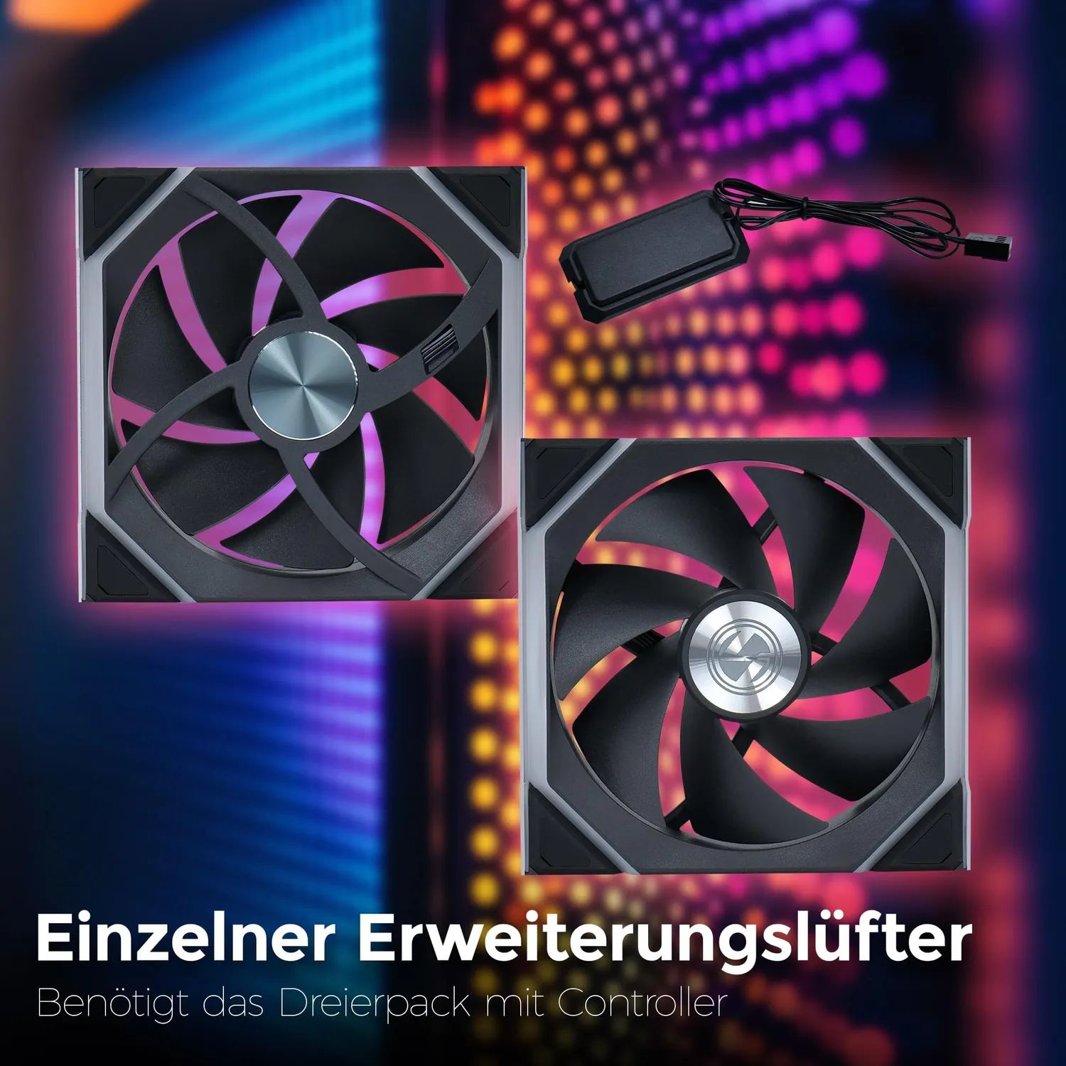 Lian Li Uni Fan SL Wireless 120 Lüfter ARGB Schwarz