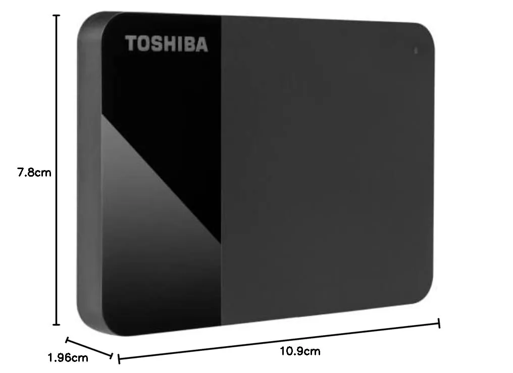 Toshiba Canvio Ready 4TB externe Festplatte 2,5 Zoll USB schwarz