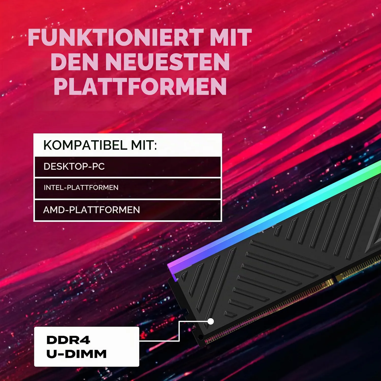XPG Spectrix D35G RGB RAM 32GB DDR4 3200 2x16GB