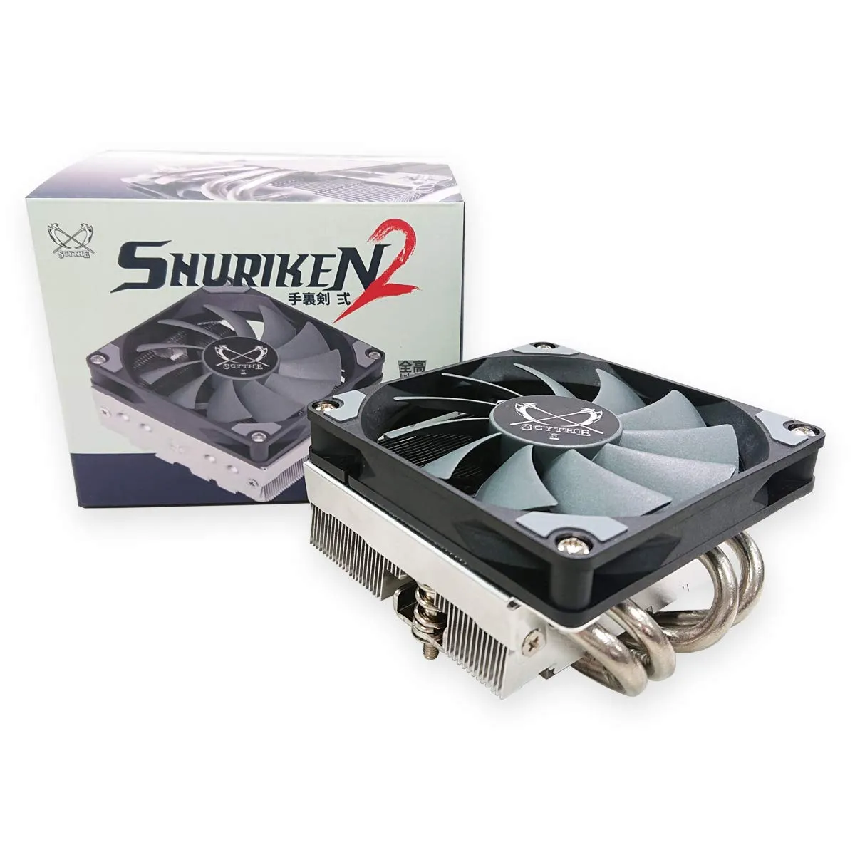 Scythe Shuriken 2 Low-Profile CPU-Kühler 58mm