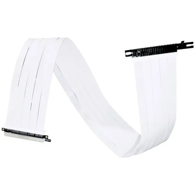 Lian Li PW-PCIV-4-90W Riser-Kabel 900mm Weiß PCIe 4.0