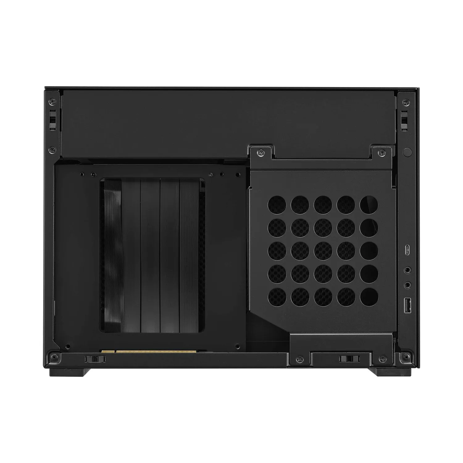 Lian Li DAN A4-H2O PC-Gehäuse schwarz Mini-ITX 11L
