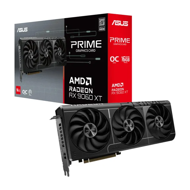 ASUS Prime RX 9060 XT OC Grafikkarte 16GB GDDR6