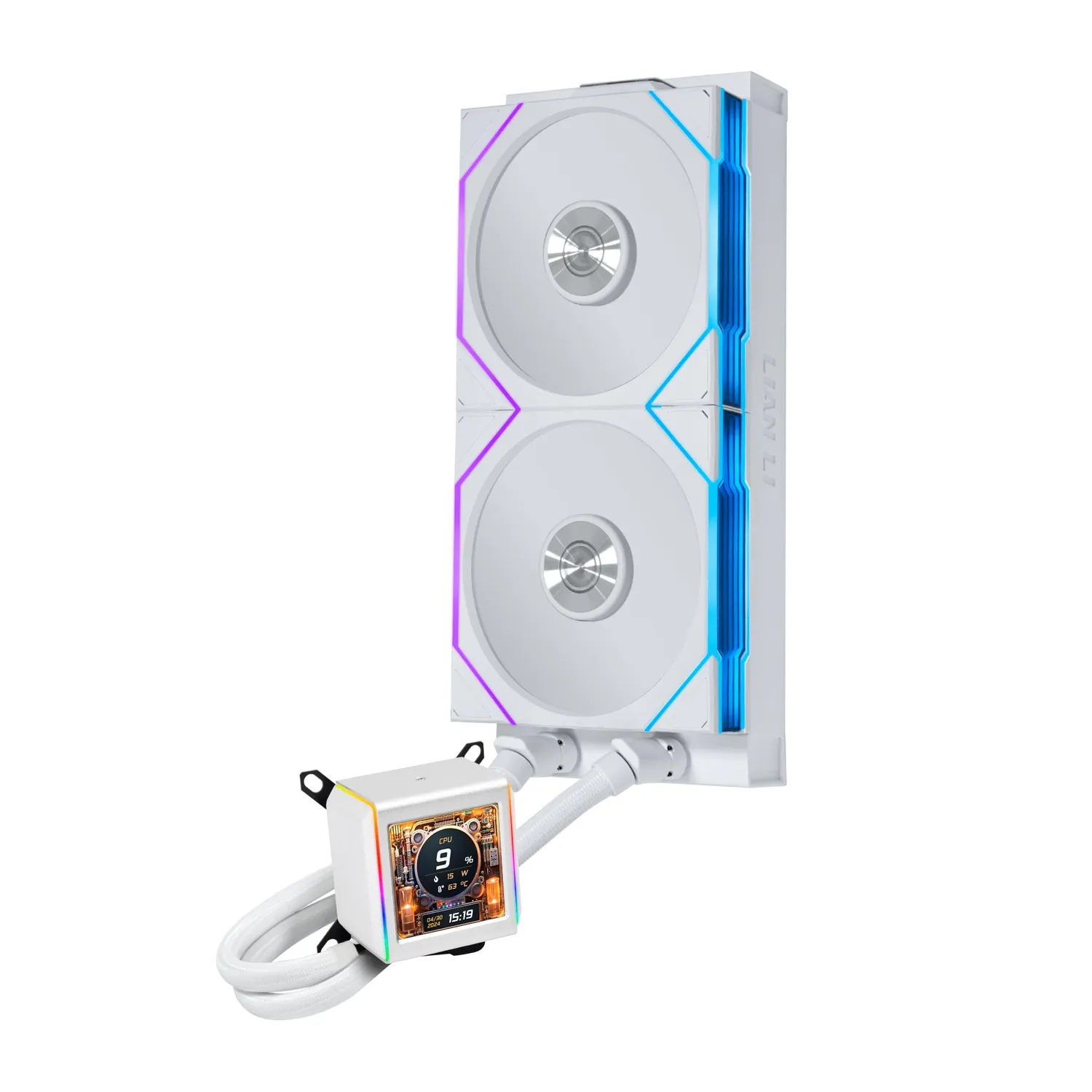 Lian Li Galahad II LCD 280 TL Wireless AiO weiß