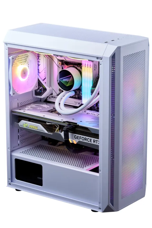 XPG Valor Air Plus VALORAIRPLUSMTA-WHCWW PC-Gehäuse weiß 4x ARGB