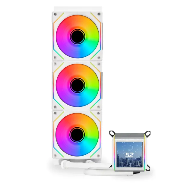 Lian Li Galahad II LCD Infinity 360 Wasserkühlung weiß RGB
