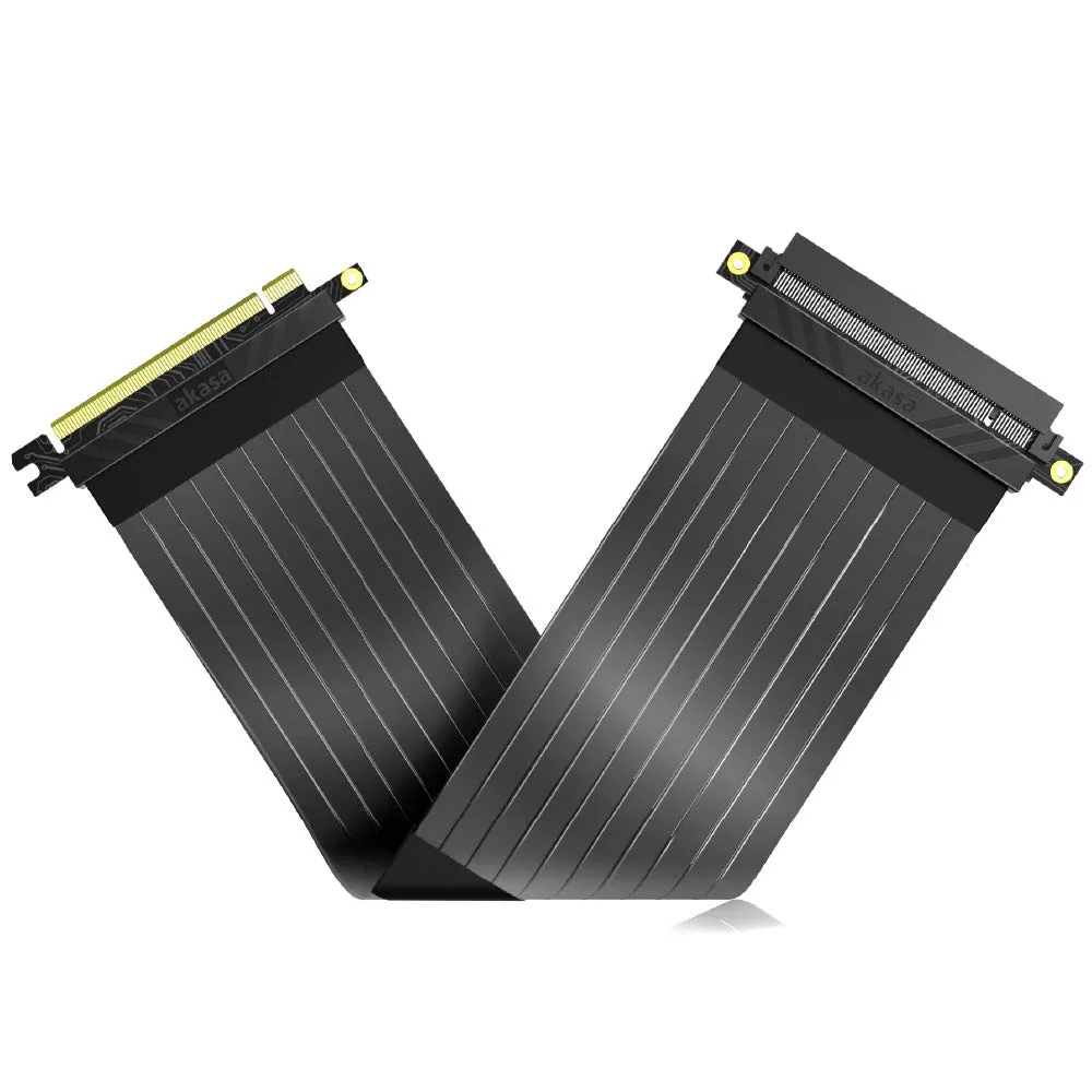 Akasa Riser Black X3 AK-CBPE01-30B PCIe Riser Kabel 300mm